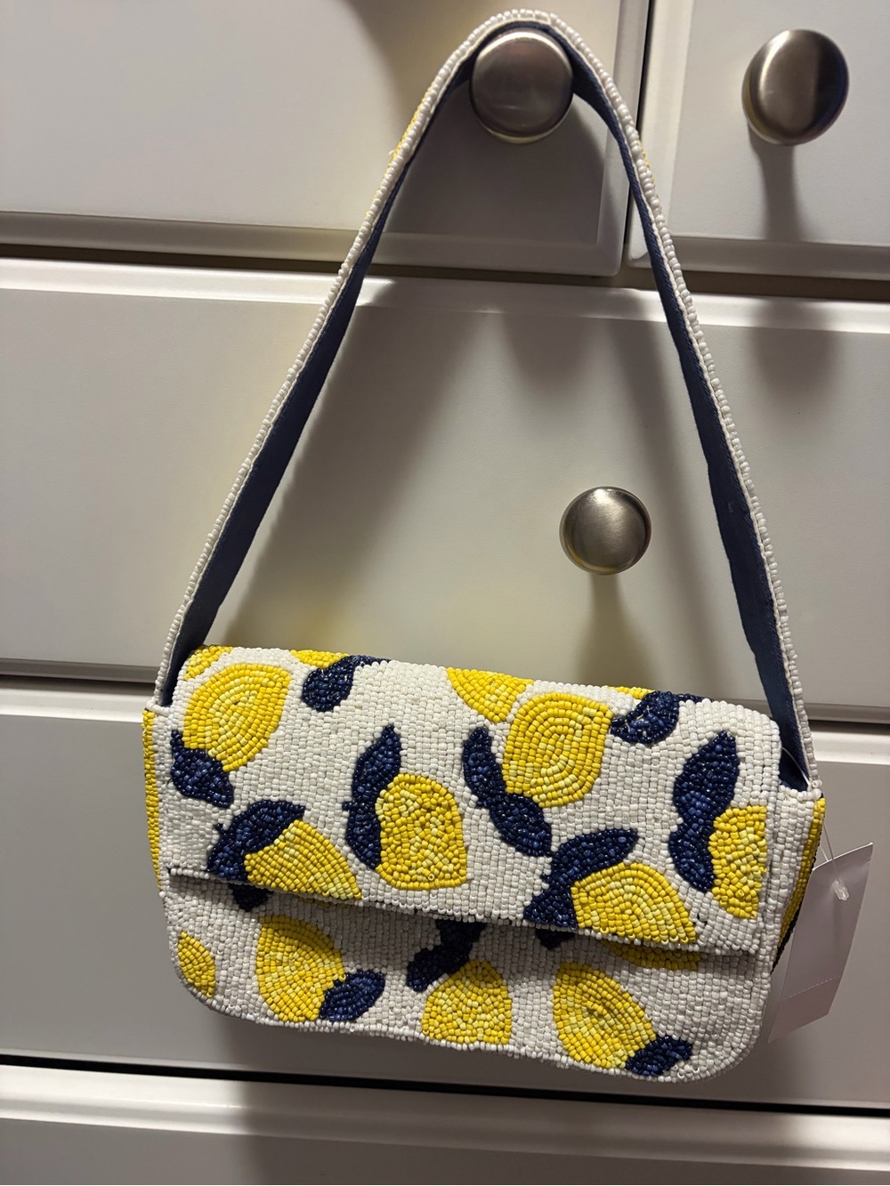 Loft Beaded 🍋 Shoulder Bag NWT